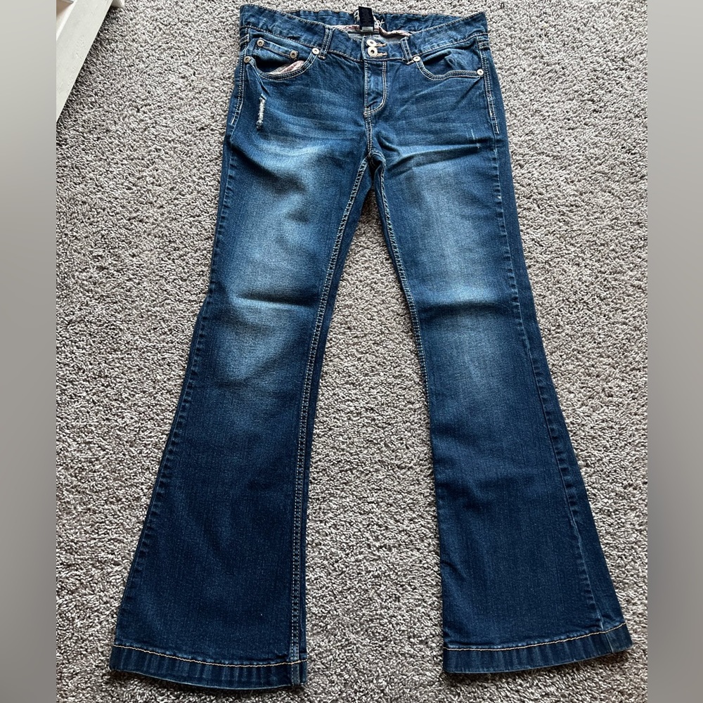 Amethyst flat jeans